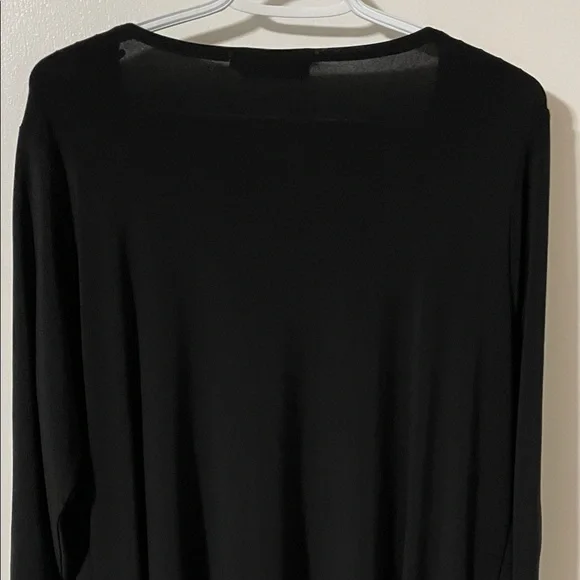 Sympli Black Layered Asymmetrical Tunic Top Size OOG/1x - Picture 6 of 7